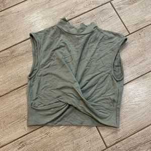 Chelsea and Violet Wrap Crop Top